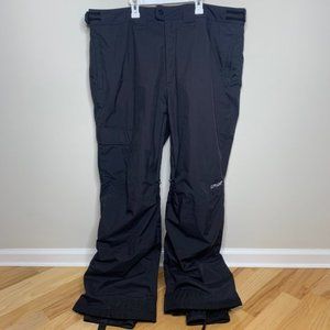 SPYDER Ski Pants Insulated XT 5,000 Mens Black XXL